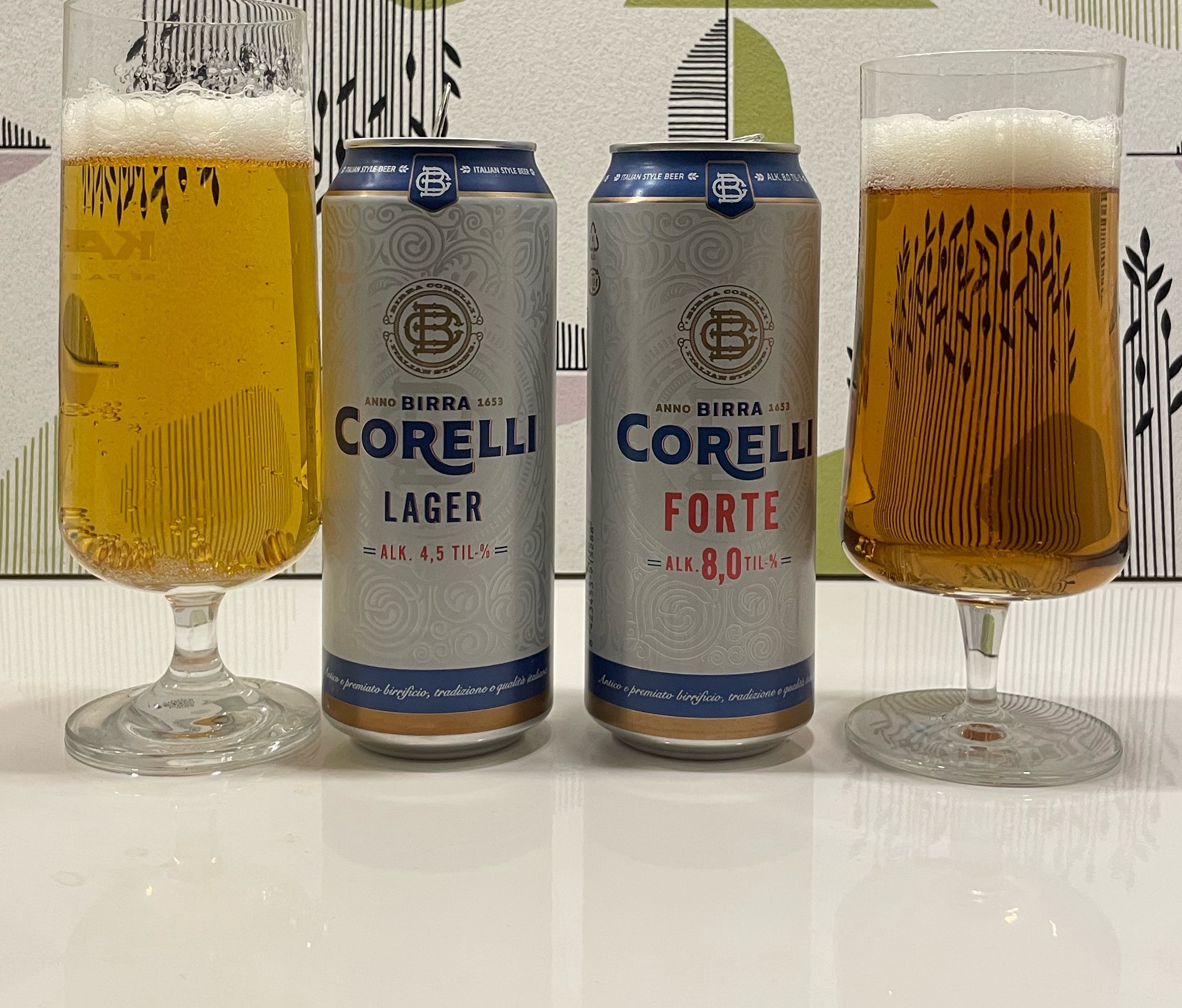 Birra Corelli Lager, Font Salem (Damm)