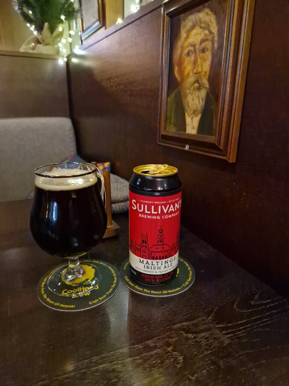 Maltings Irish Ale, Sullivan's Brewing Company