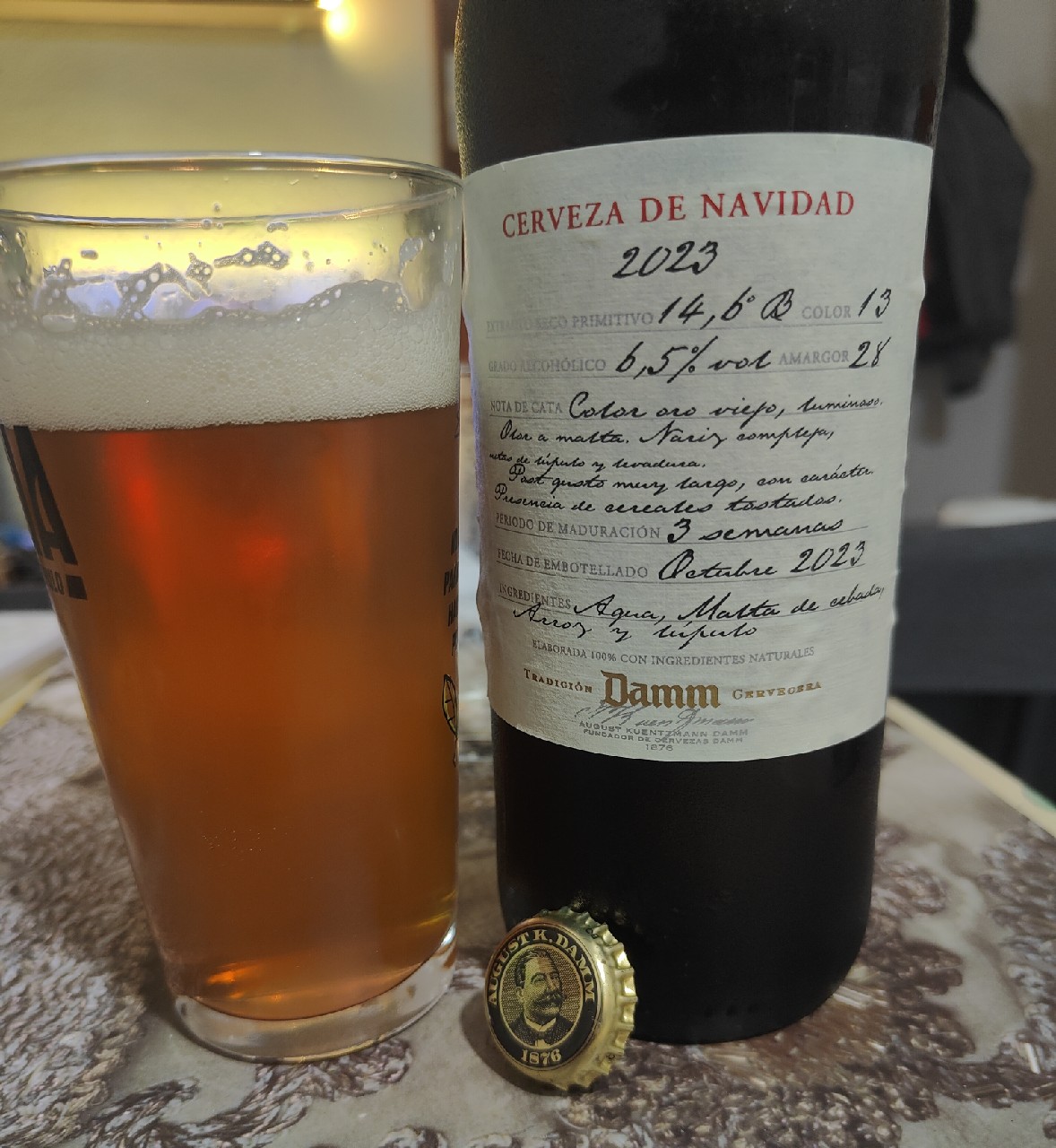 cerveza de navidad 2023, Spain