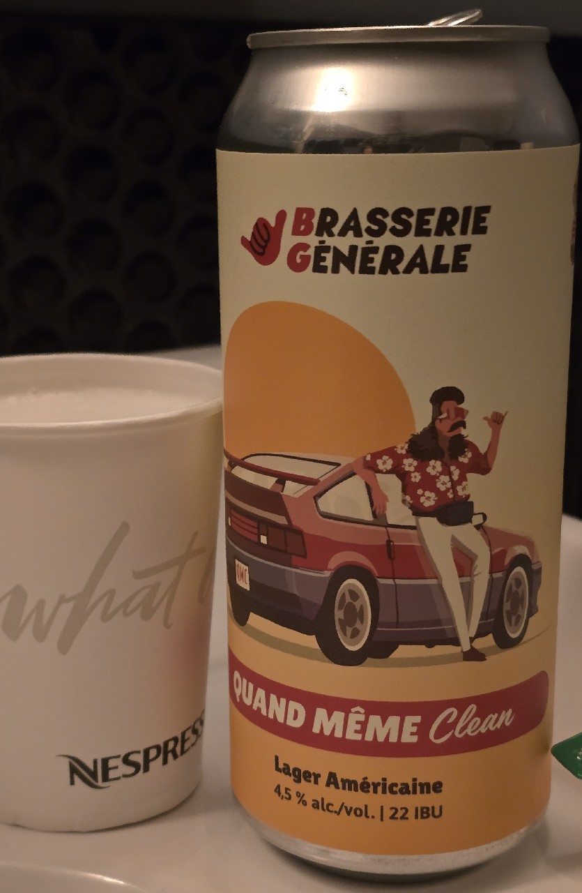 Quand même clean, BG Brasserie Urbaine