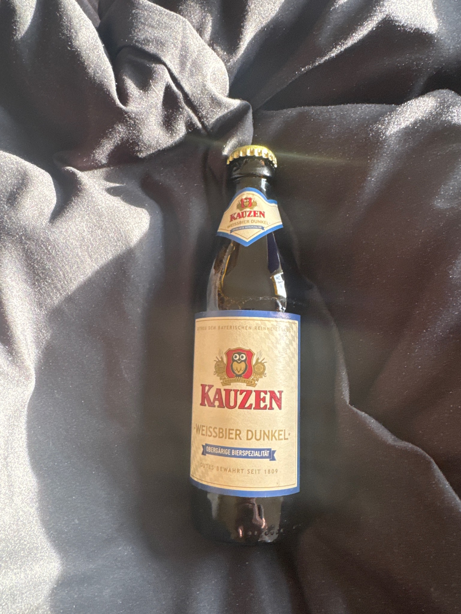 Kauzen Weissbier Dunkel, Kauzen-Bräu