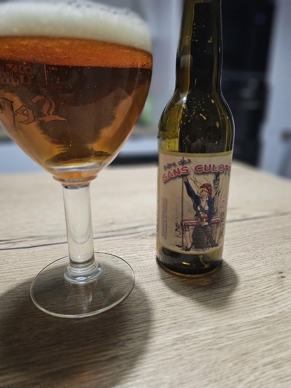 Bière Des Sans Culottes Blonde Corsée, Brasserie La Choulette
