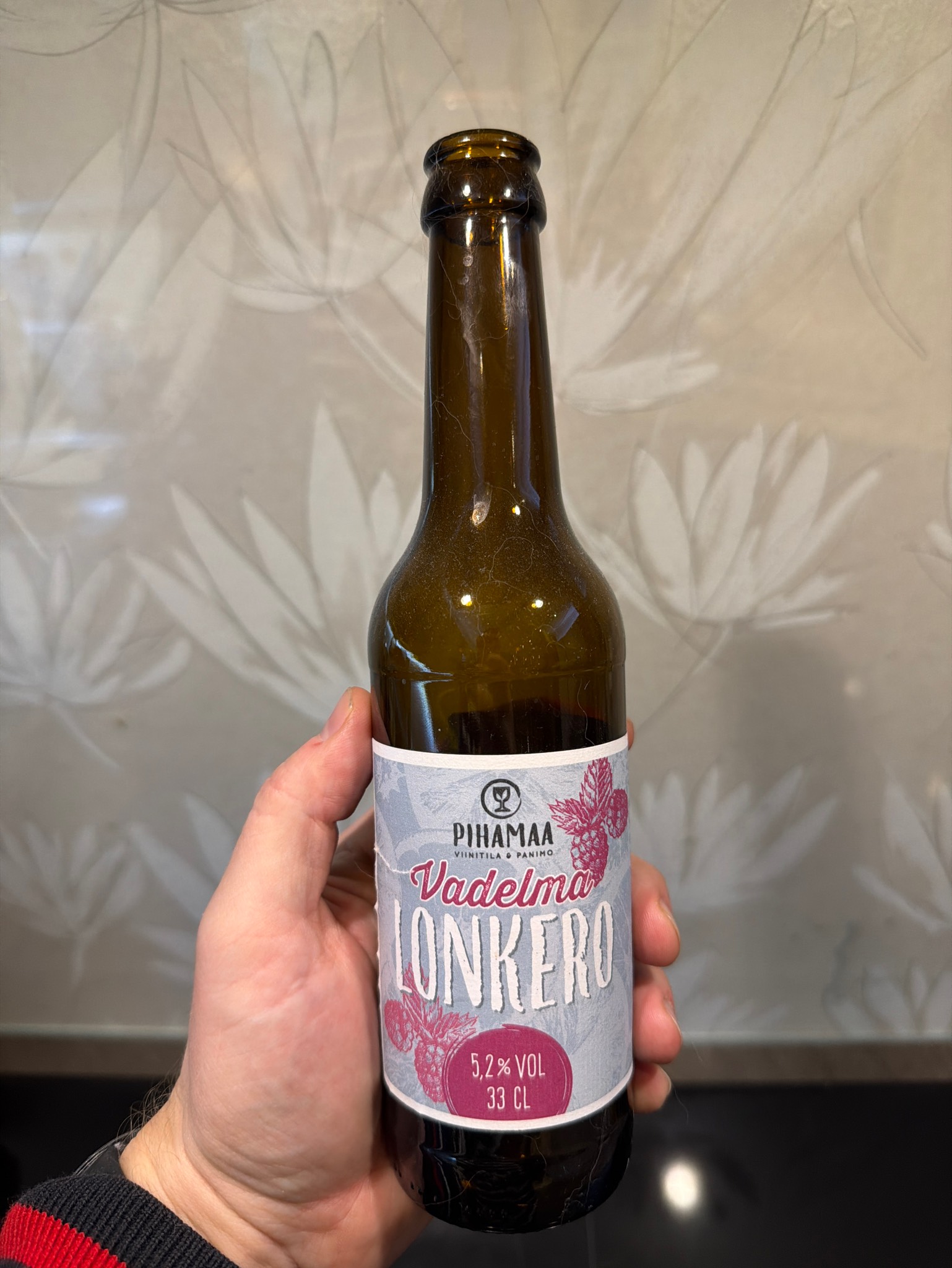 Vadelmalonkero, Pihamaa Viinitila & Panimo