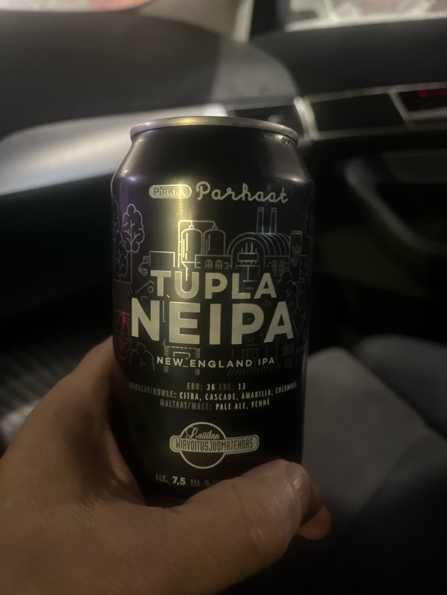 Pirkka Parhaat Tupla NEIPA, Laitilan Wirvoitusjuomatehdas