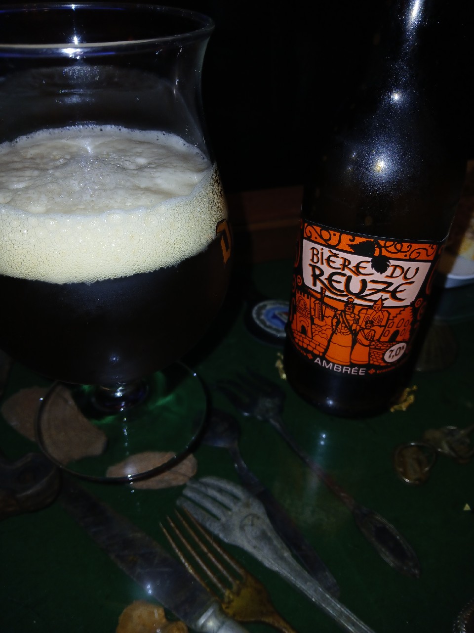 Bière Du Reuze Ambrée, Brasserie Du Mont Cassel (Reuze)