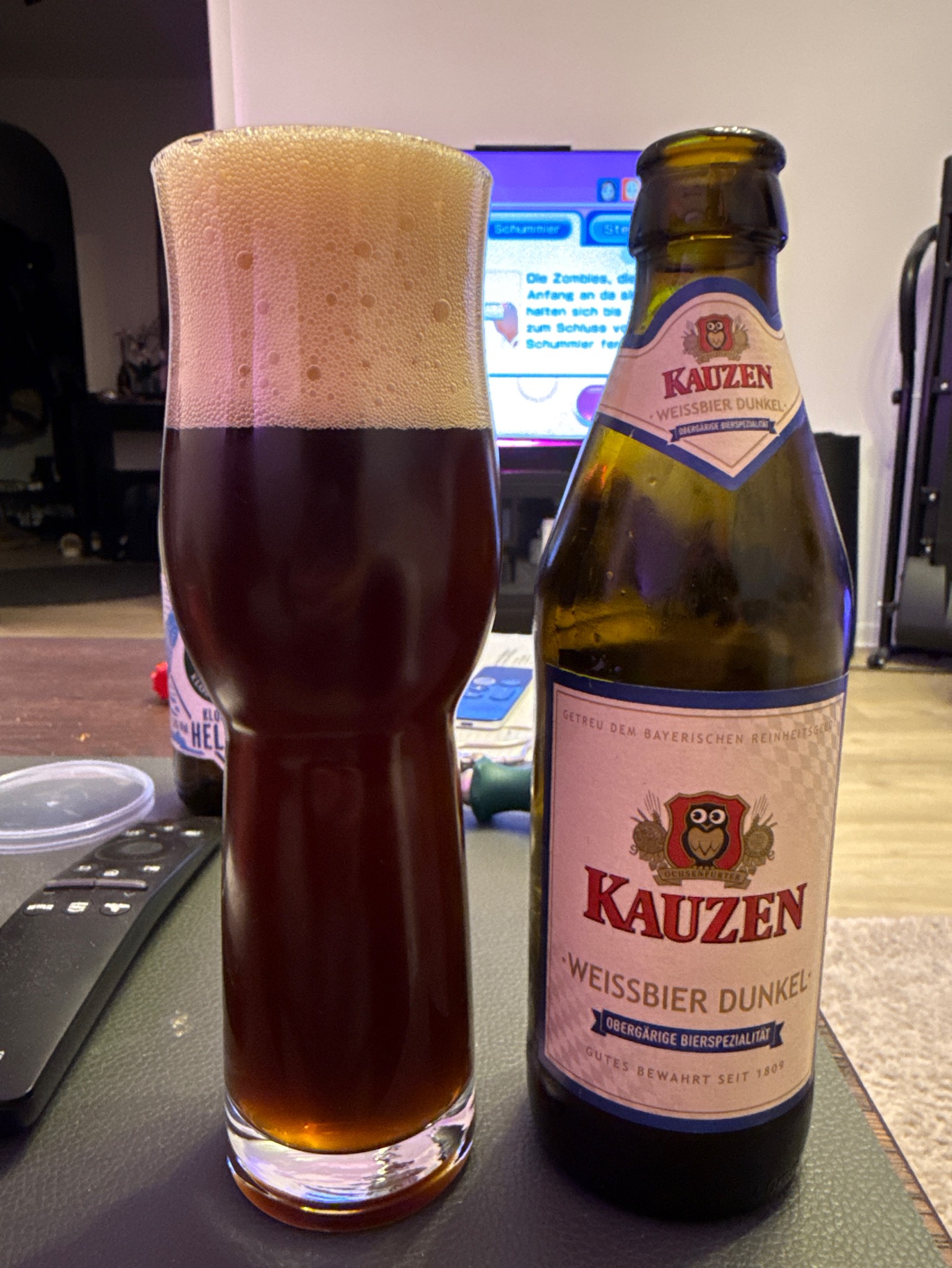 Kauzen Weissbier Dunkel, Kauzen-Bräu