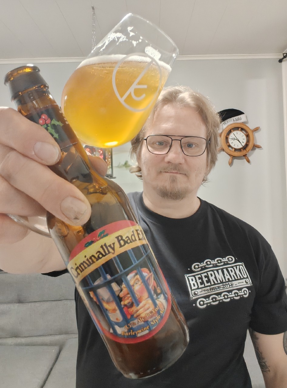 Criminally Bad Elf 8.5%, Ridgeway Brewing