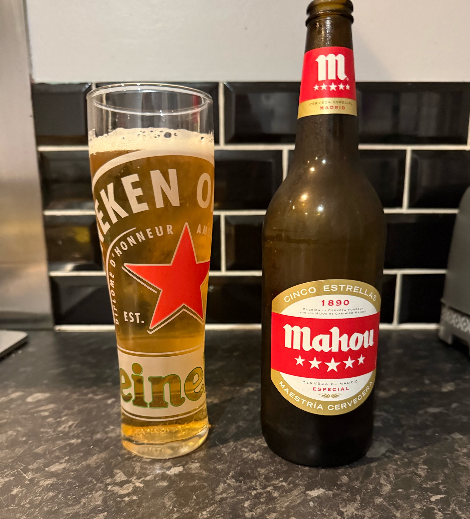 Mahou Cinco Estrellas, Mahou (Grupo Mahou-San Miguel)