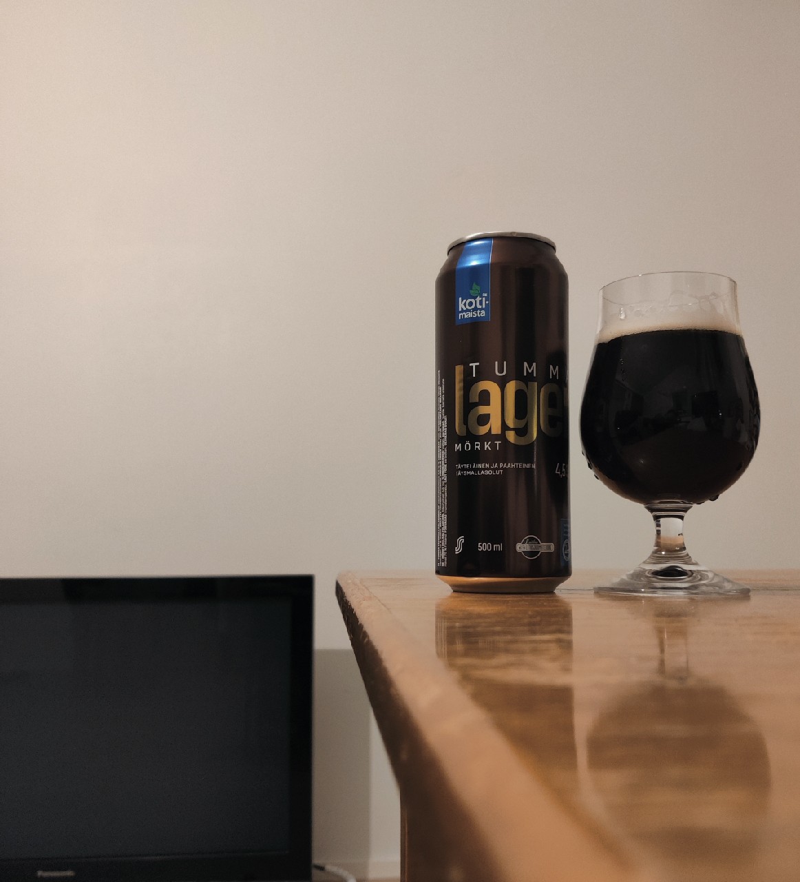 Kotimaista Tumma Lager 4.5%, Laitilan Wirvoitusjuomatehdas