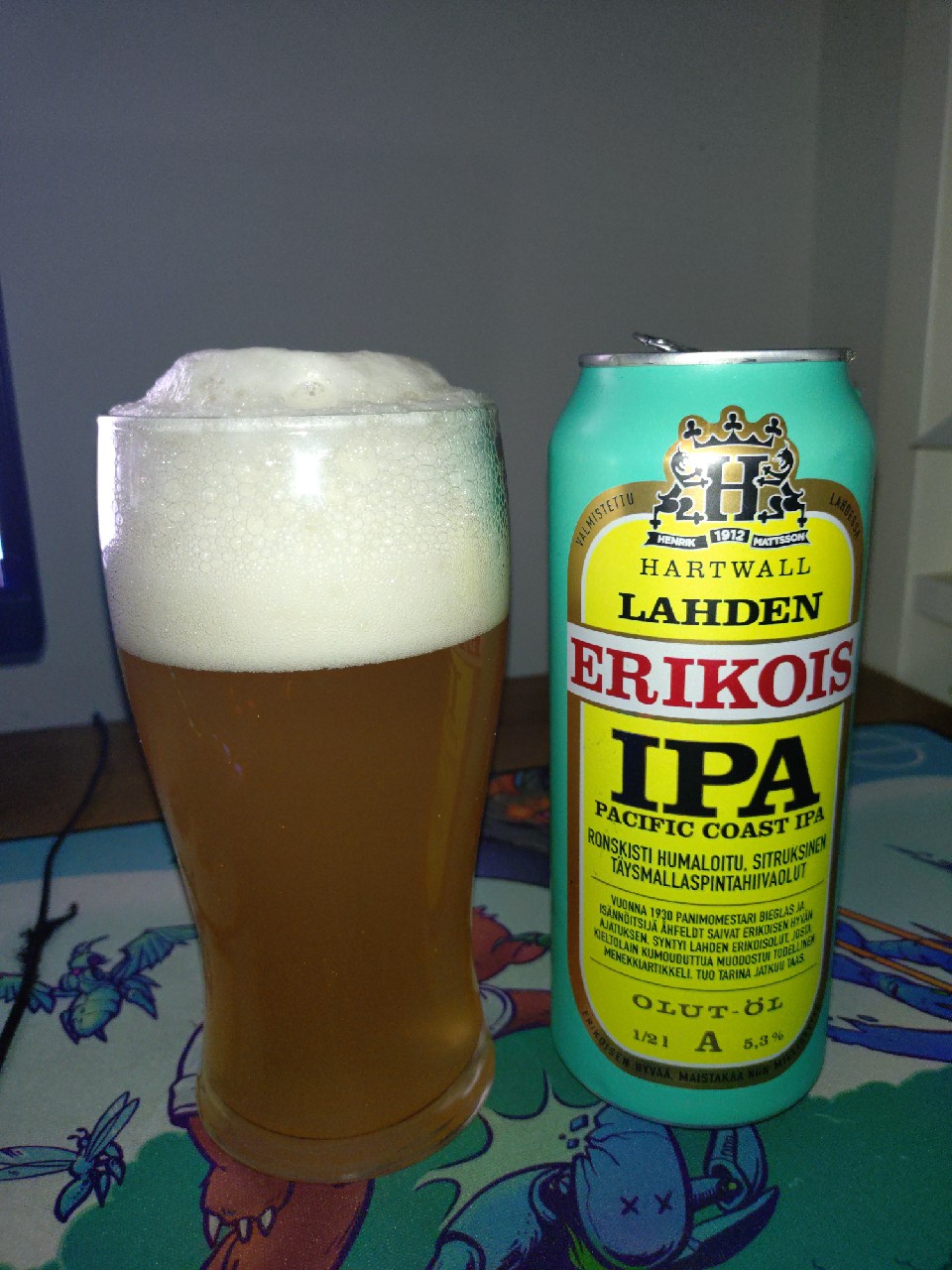 Lahden Erikois Pacific Coast IPA, Hartwall (Royal Unibrew)