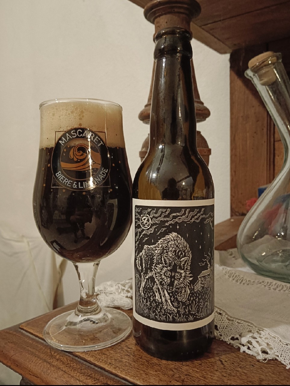 Baccade Black IPA, Brasserie Baccade