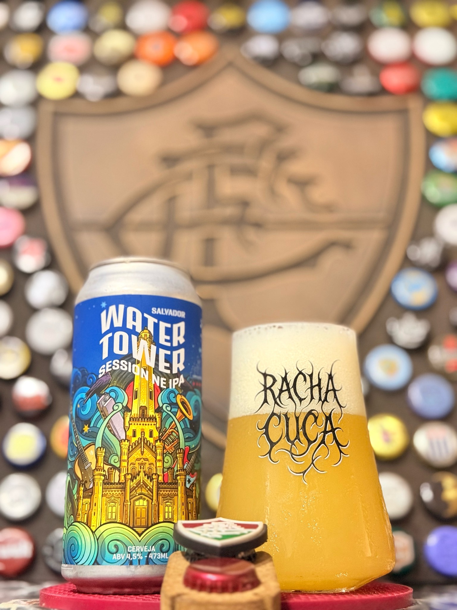 water tower, Salvador Brewing Co