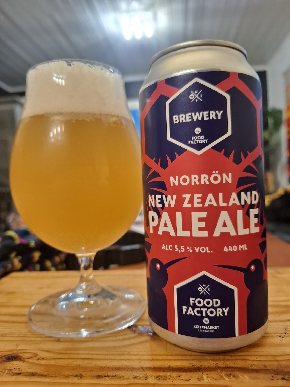 Norrön New Zealand Pale Ale, Food Factory Brewery by K-Citymarket Länsikeskus