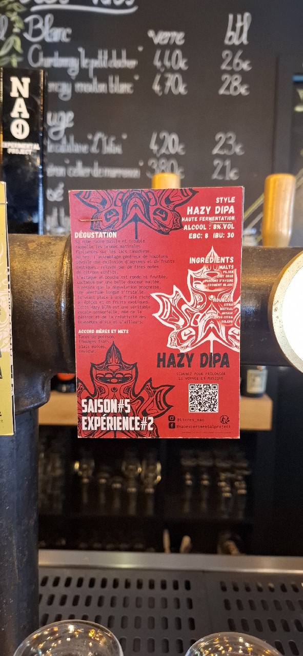 nao hazy dipa, Brasserie NAO