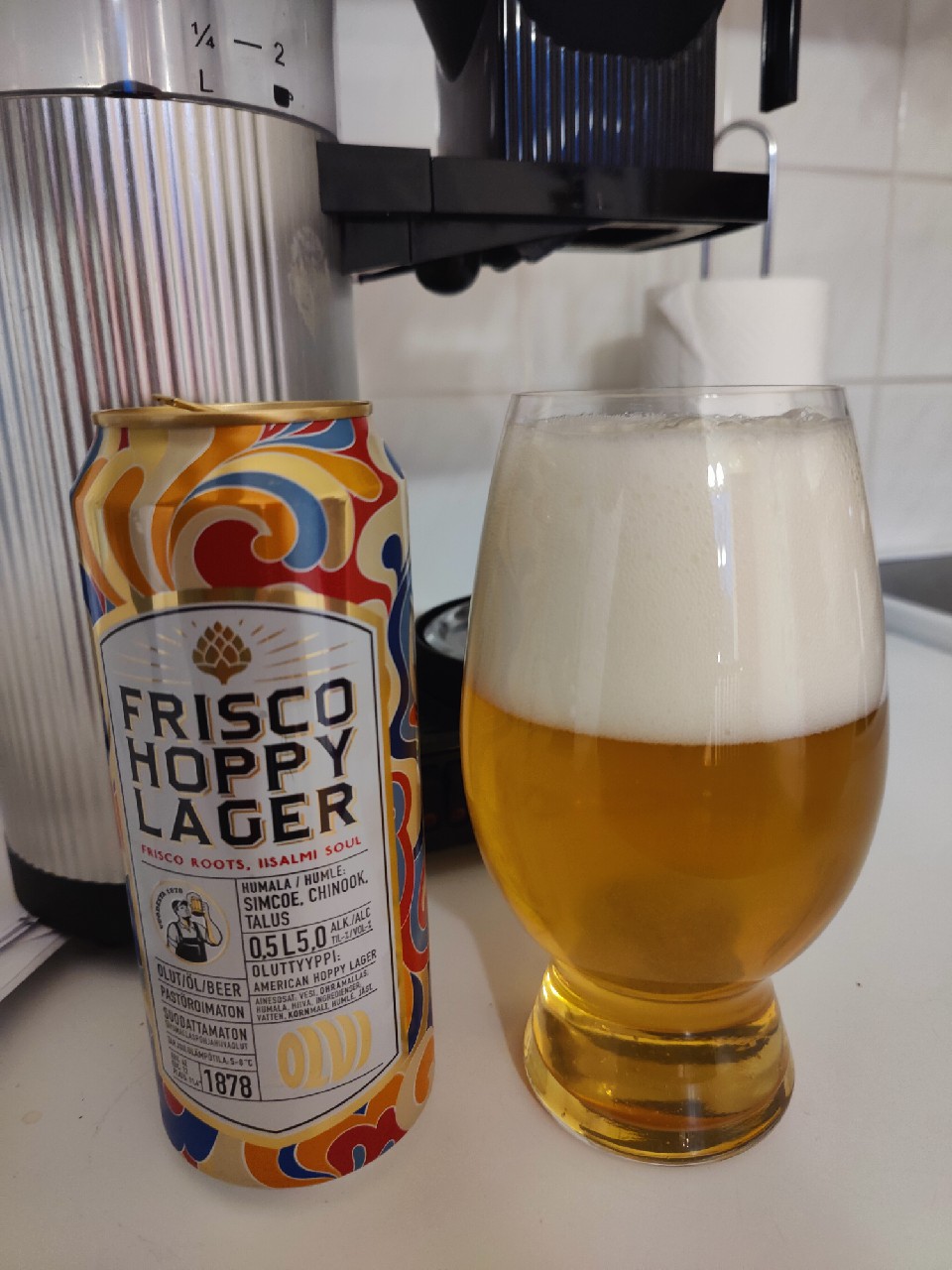 Frisco Hoppy Lager, Olvi