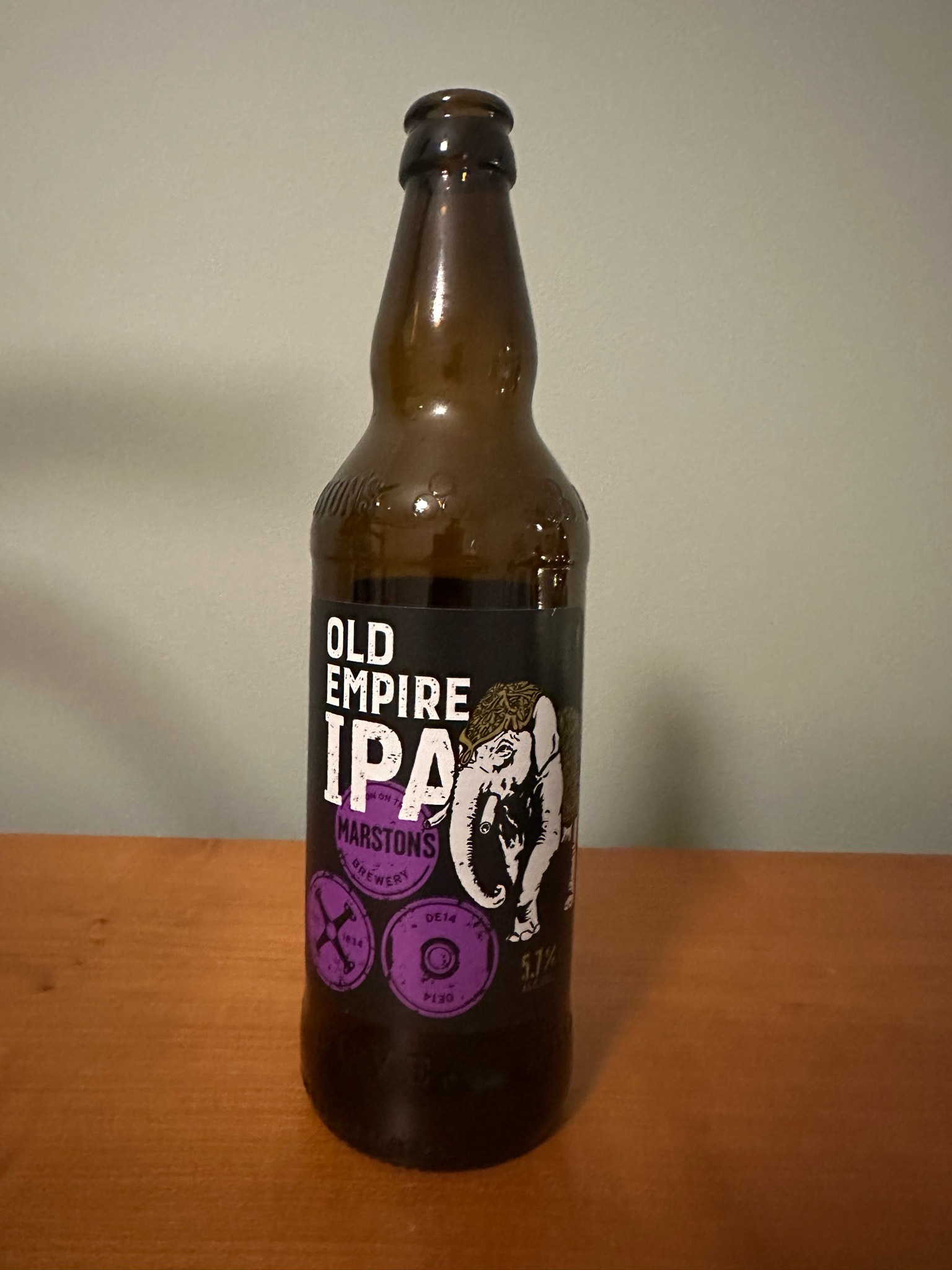 Old Empire IPA, Marston's Brewery