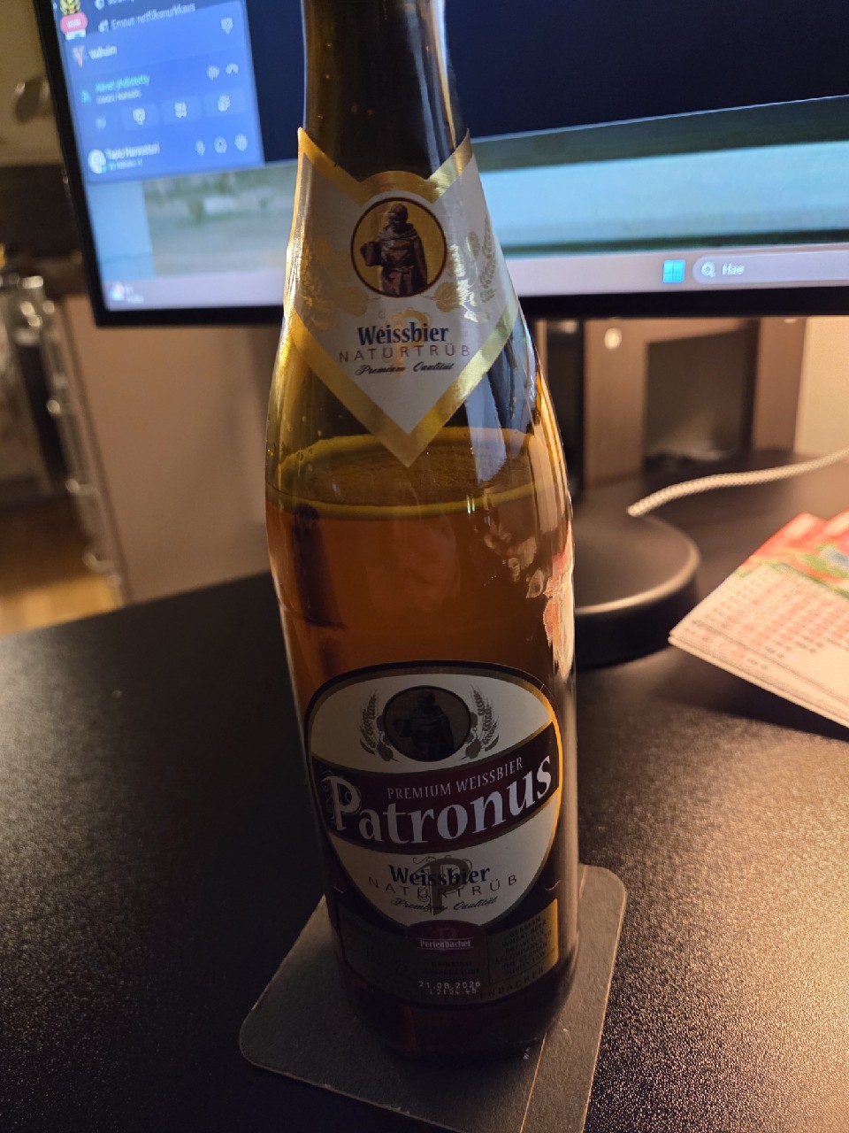 Patronus Premium Weissbier, Frankfurter Brauhaus (TCB Beverages)