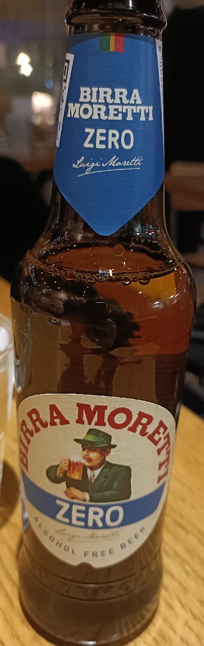 Birra Moretti Zero, Italy