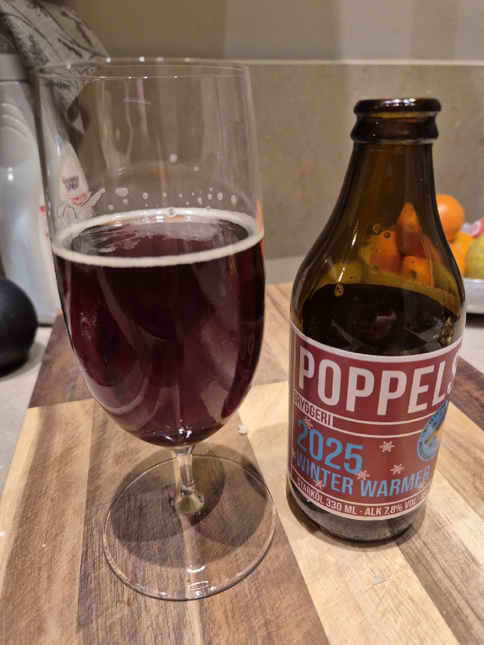 2025 winter warmer, Poppels Bryggeri