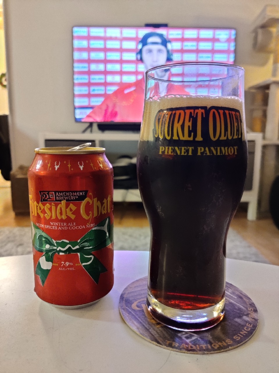 Fireside Chat Winter Ale, 21st Amendment Brewery