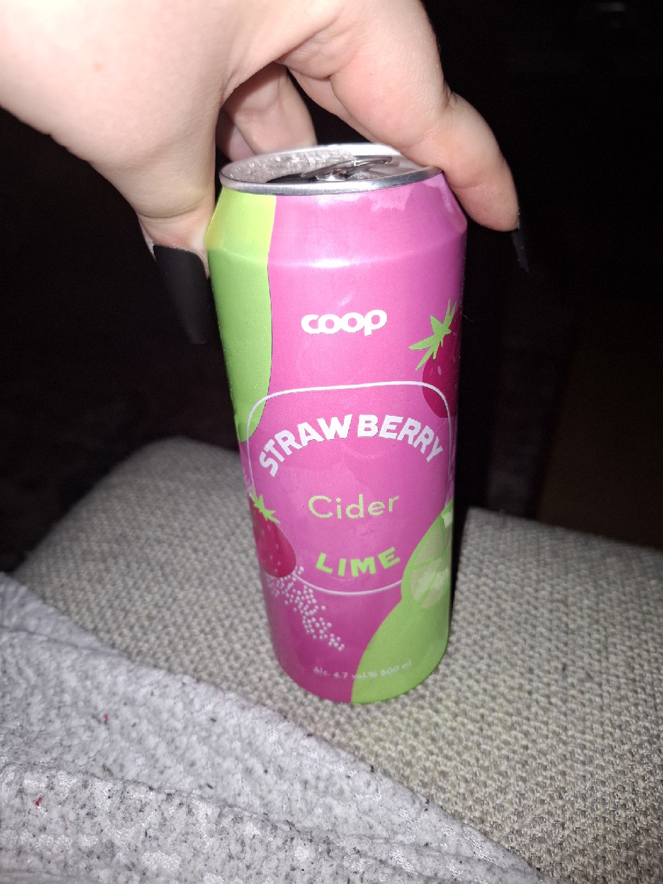 coop cider strawberry lime, Finland