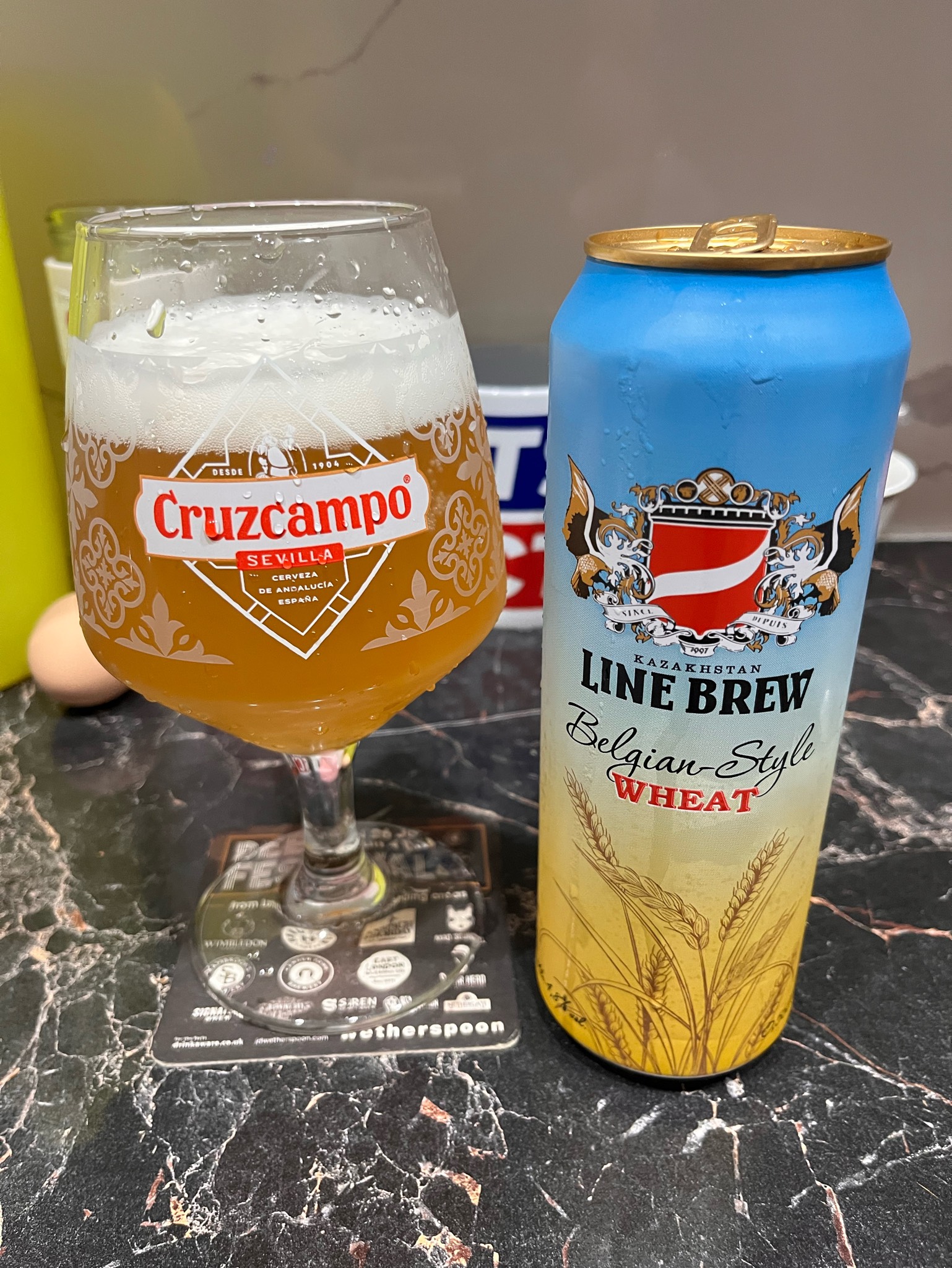 Line brew Wheat, Line Brew Bottlers