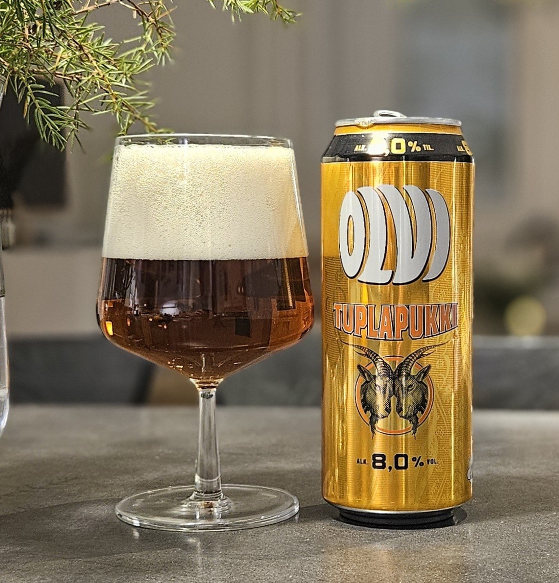 Olvi Tuplapukki 8.0%, Finland