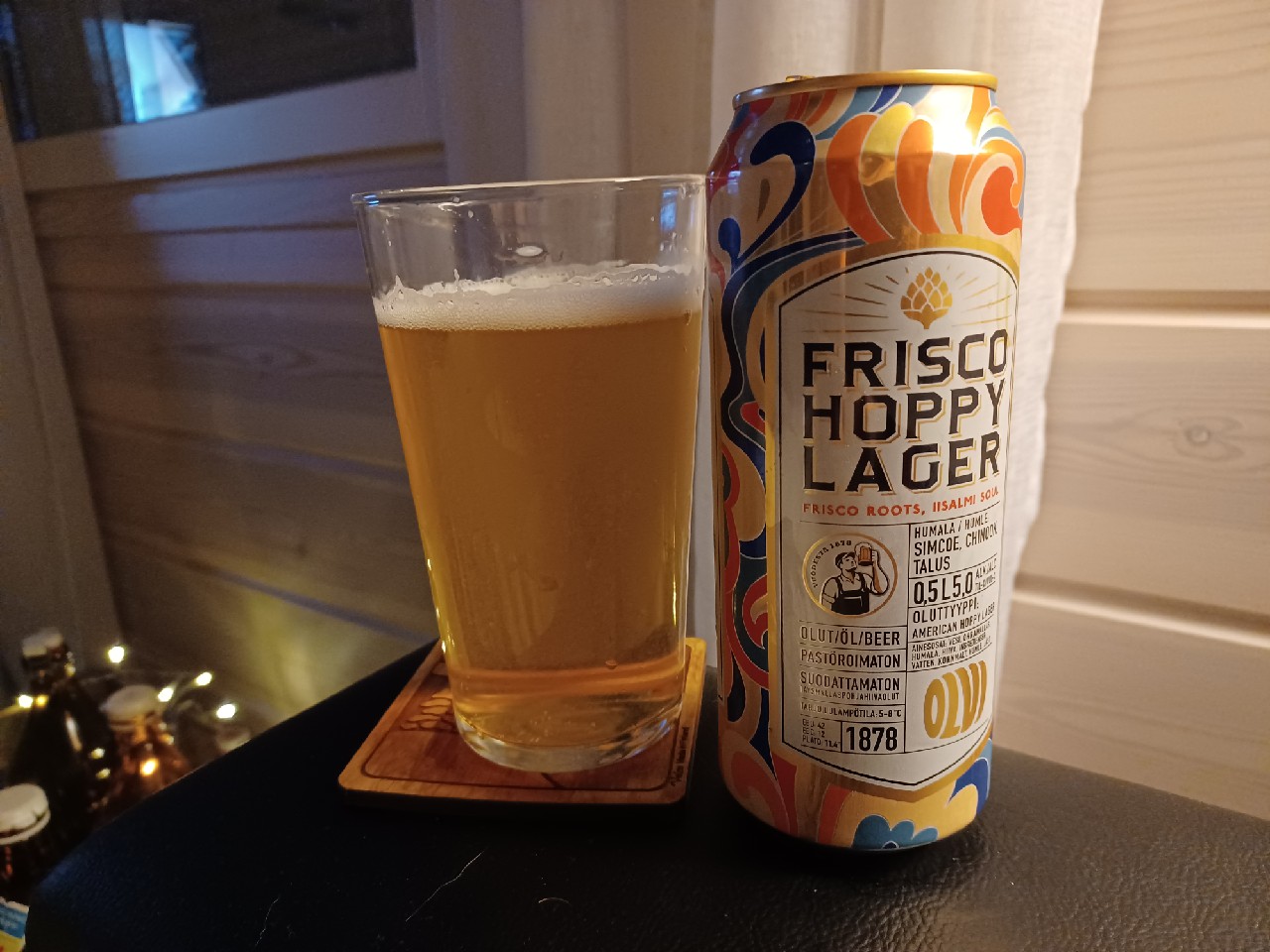Frisco Hoppy Lager, Finland