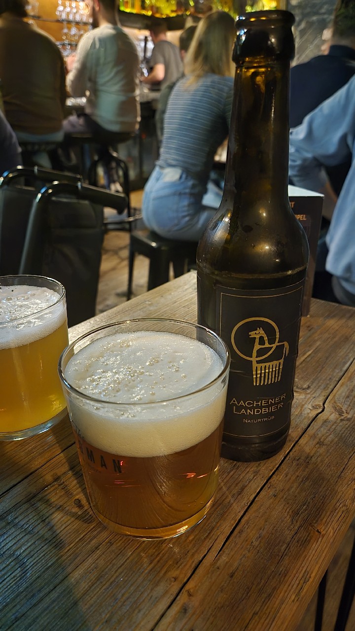 Aachener Landbier, Maschinenbrauer