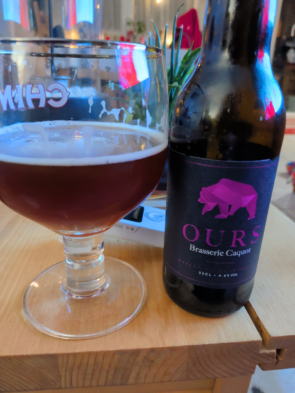 Ours Rousse IPA, Brasserie Caquot