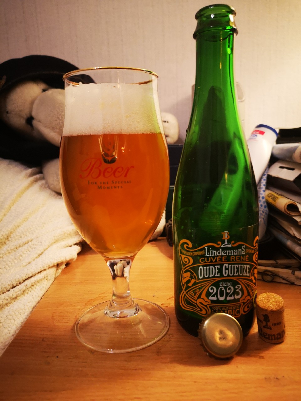 Oude Gueuze Cuvée René (2019), Brouwerij Lindemans