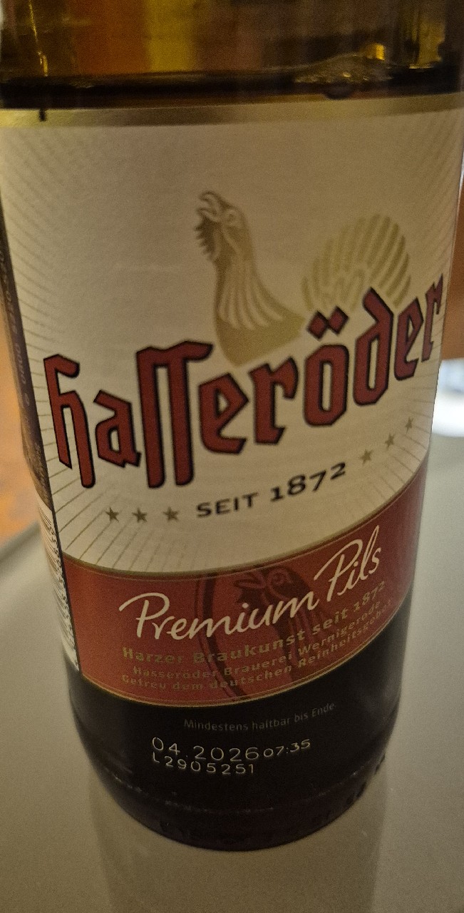 Hasseröder Premium Pils, Hasseröder Brauerei (CKCF)