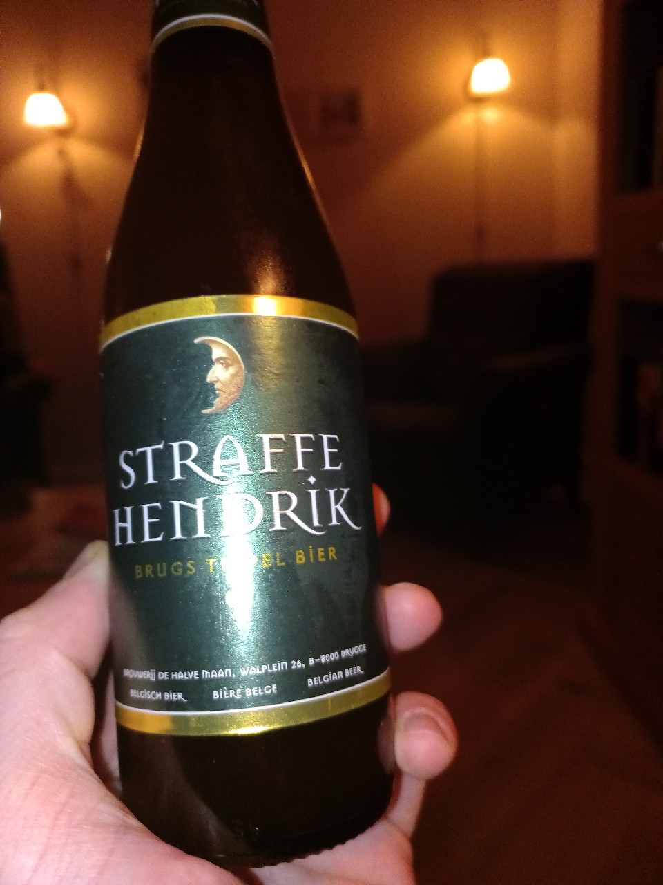 Straffe Hendrik Brugs Tripel Bier 9°, Brouwerij De Halve Maan