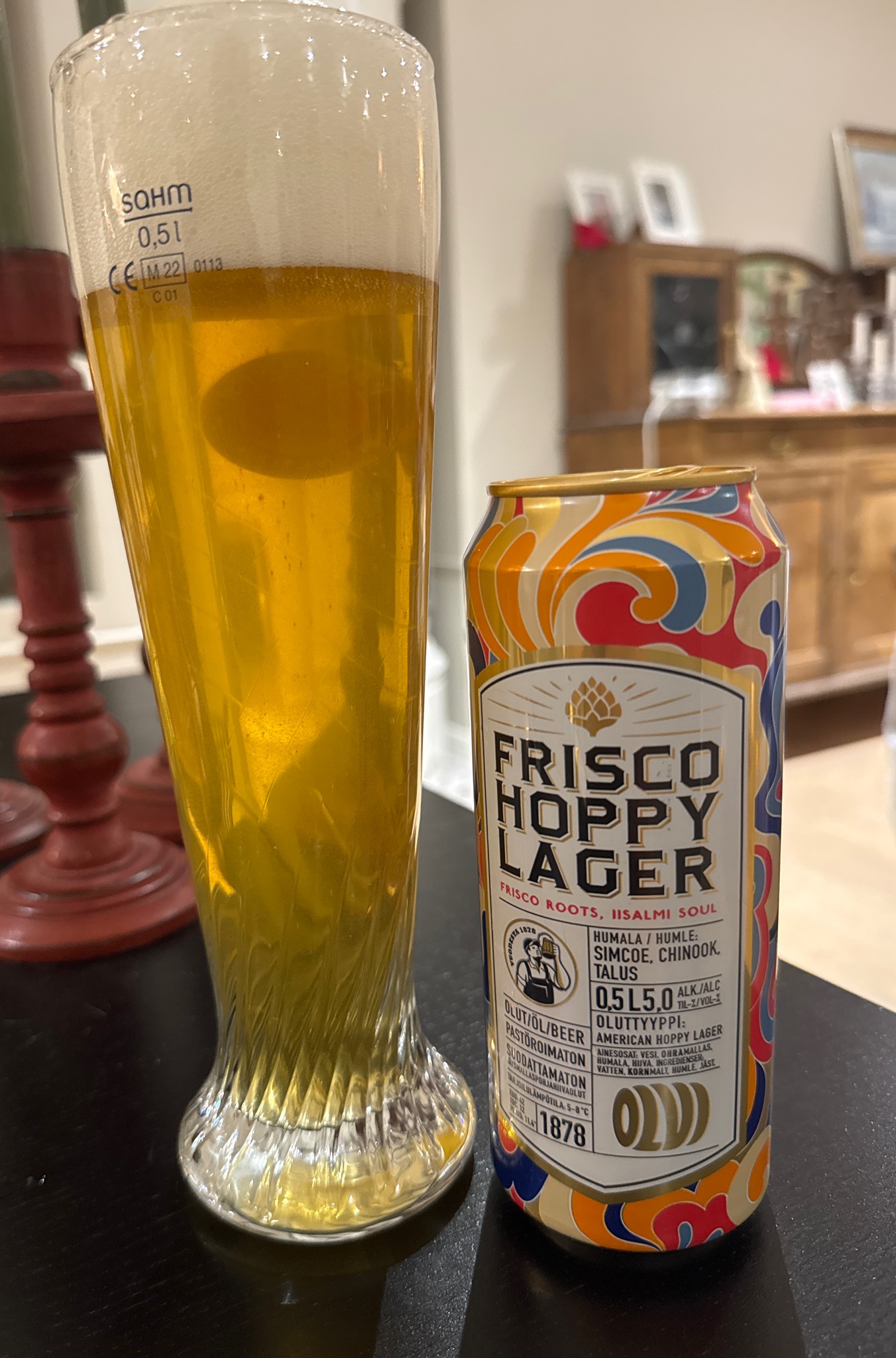 Frisco Hoppy Lager, Finland