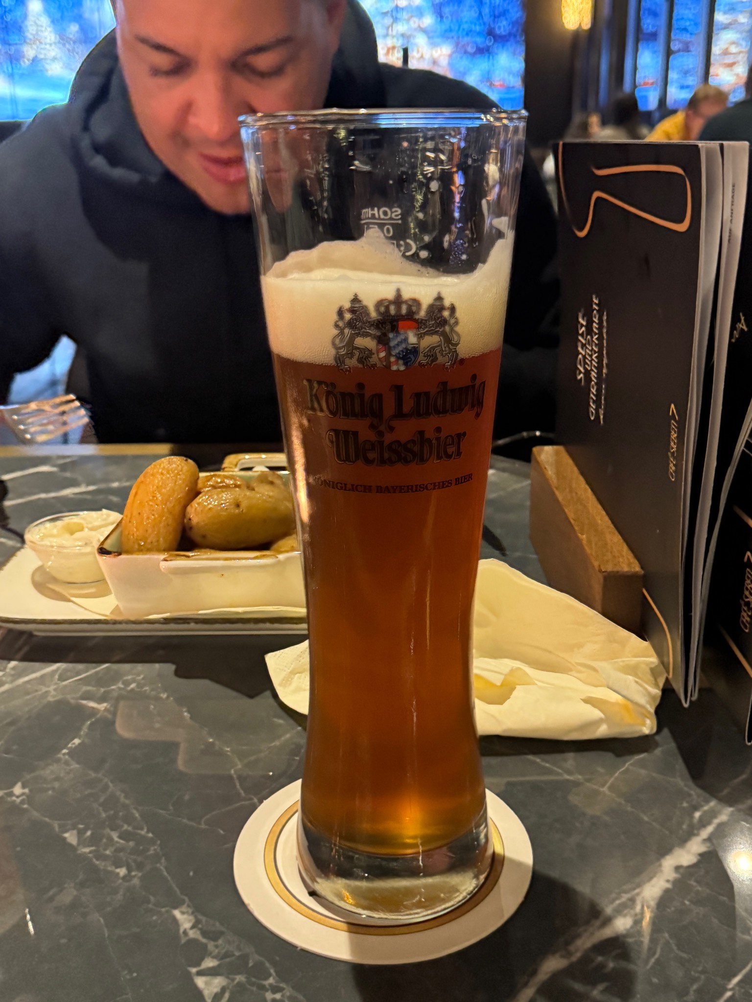 König Ludwig Weissbier Dunkel, König Ludwig Schlossbrauerei Kaltenberg (Warsteiner)