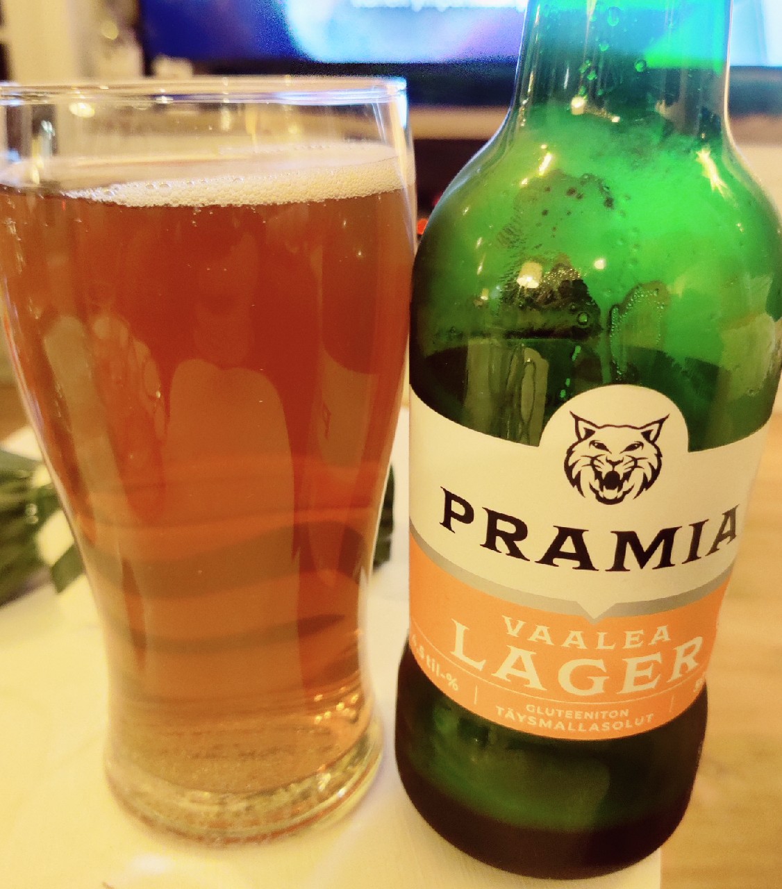 Pramia Lager Olut, Finland