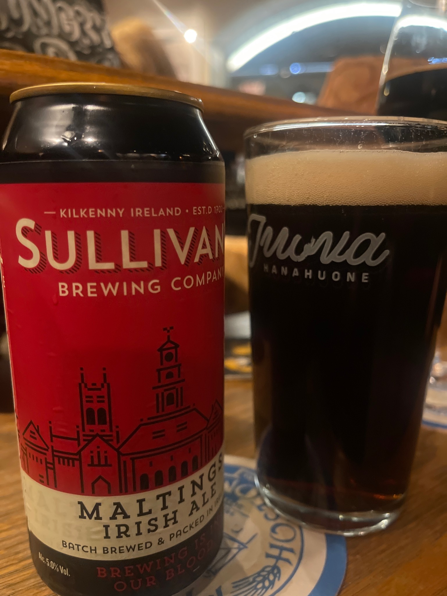 Maltings Irish Ale, Ireland