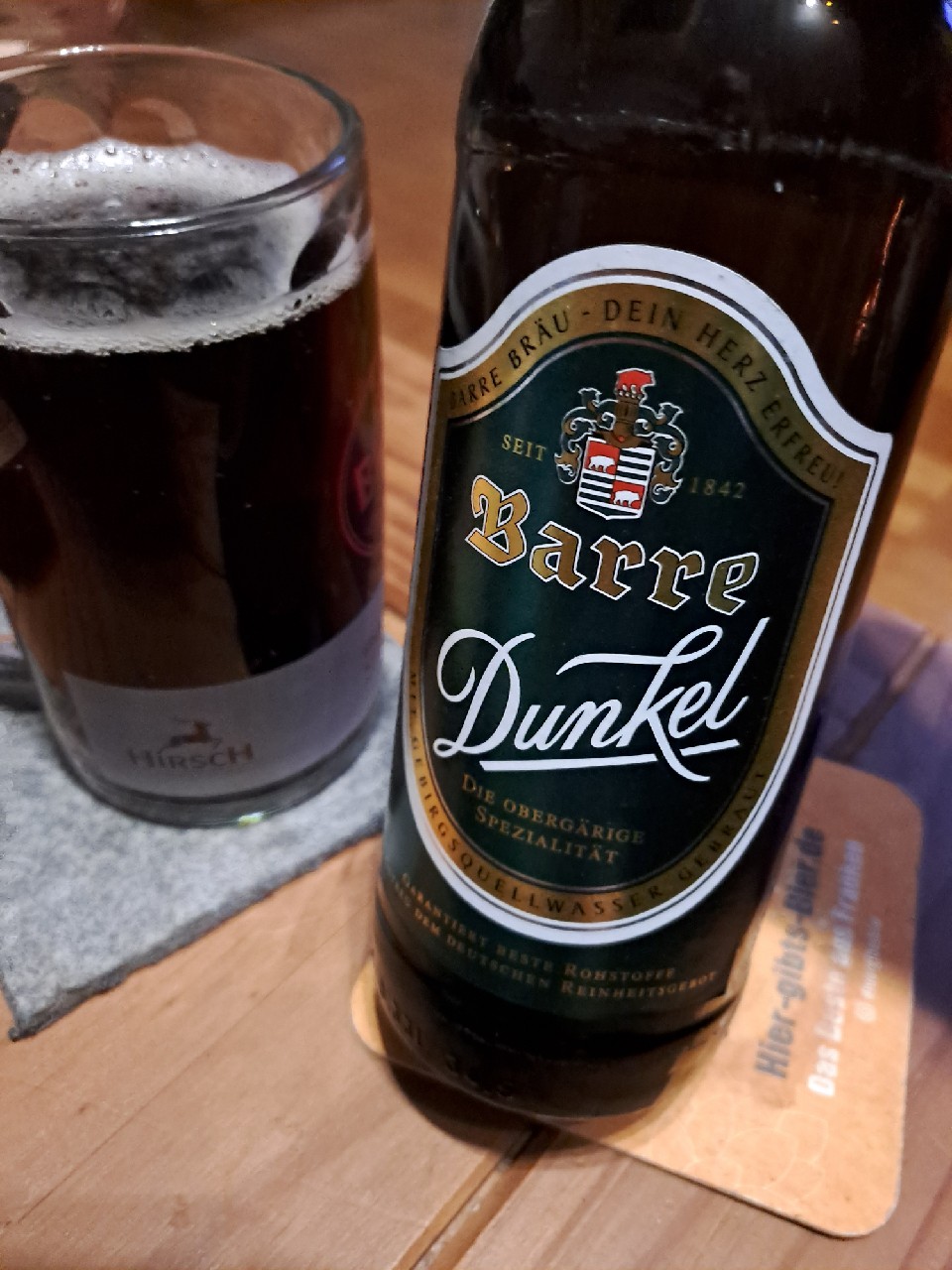 Barre Dunkel, Privatbrauerei Ernst Barre