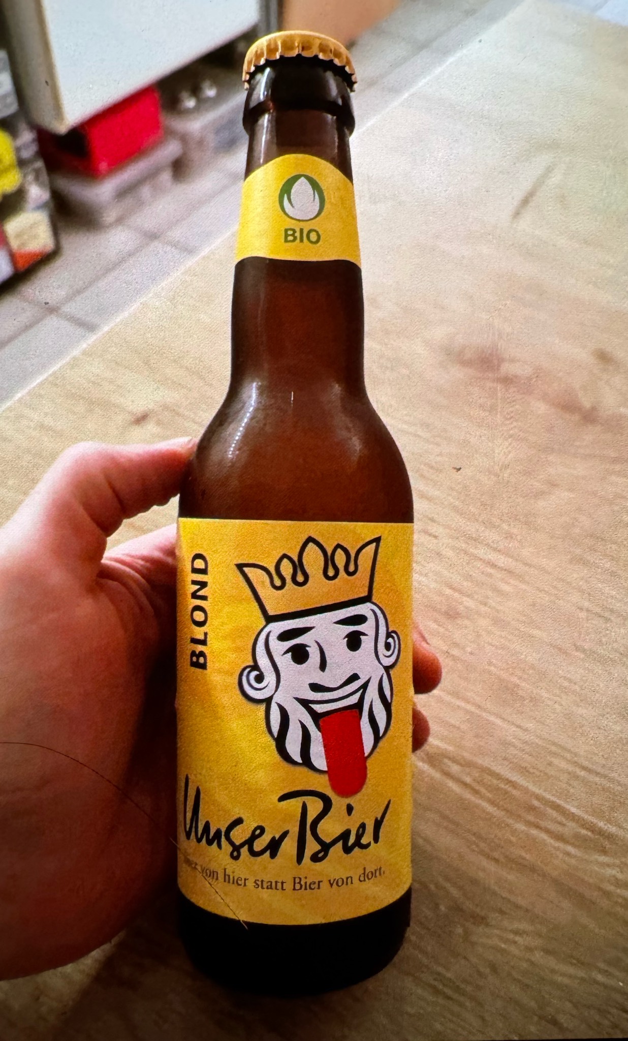 Unser Bier Blond, Unser Bier