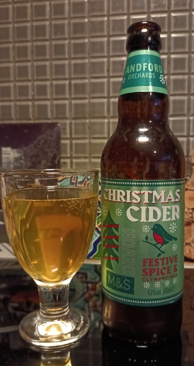 Devon Christmas Cider, Sandford Orchards