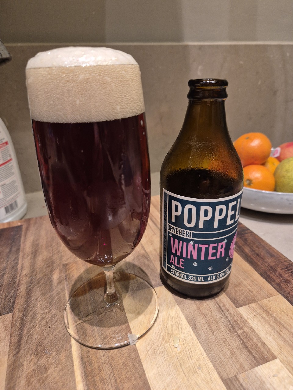 Poppels winter ale 2025, Poppels Bryggeri