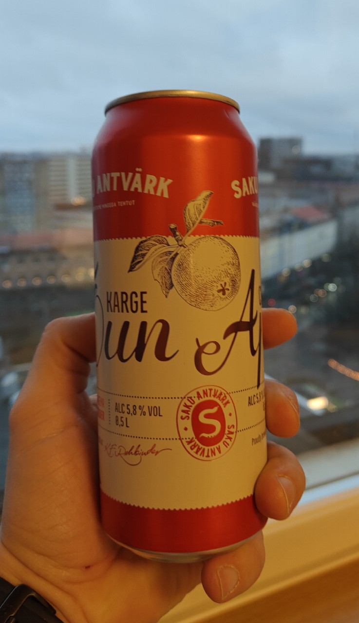 Saku Antvärk Crisp Apple, Estonia