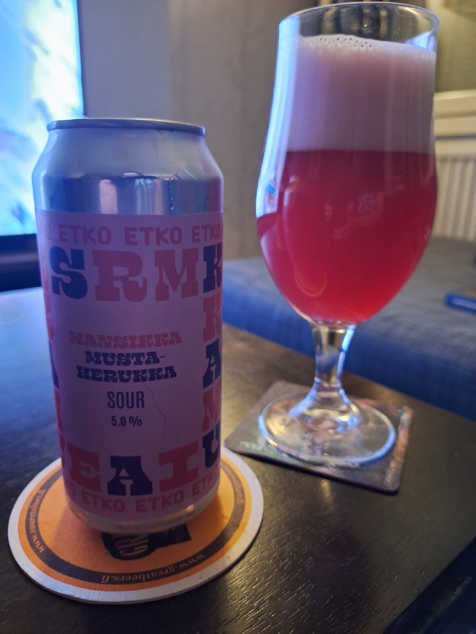 Mansikka Mustaherukka Sour, Etko Brewing