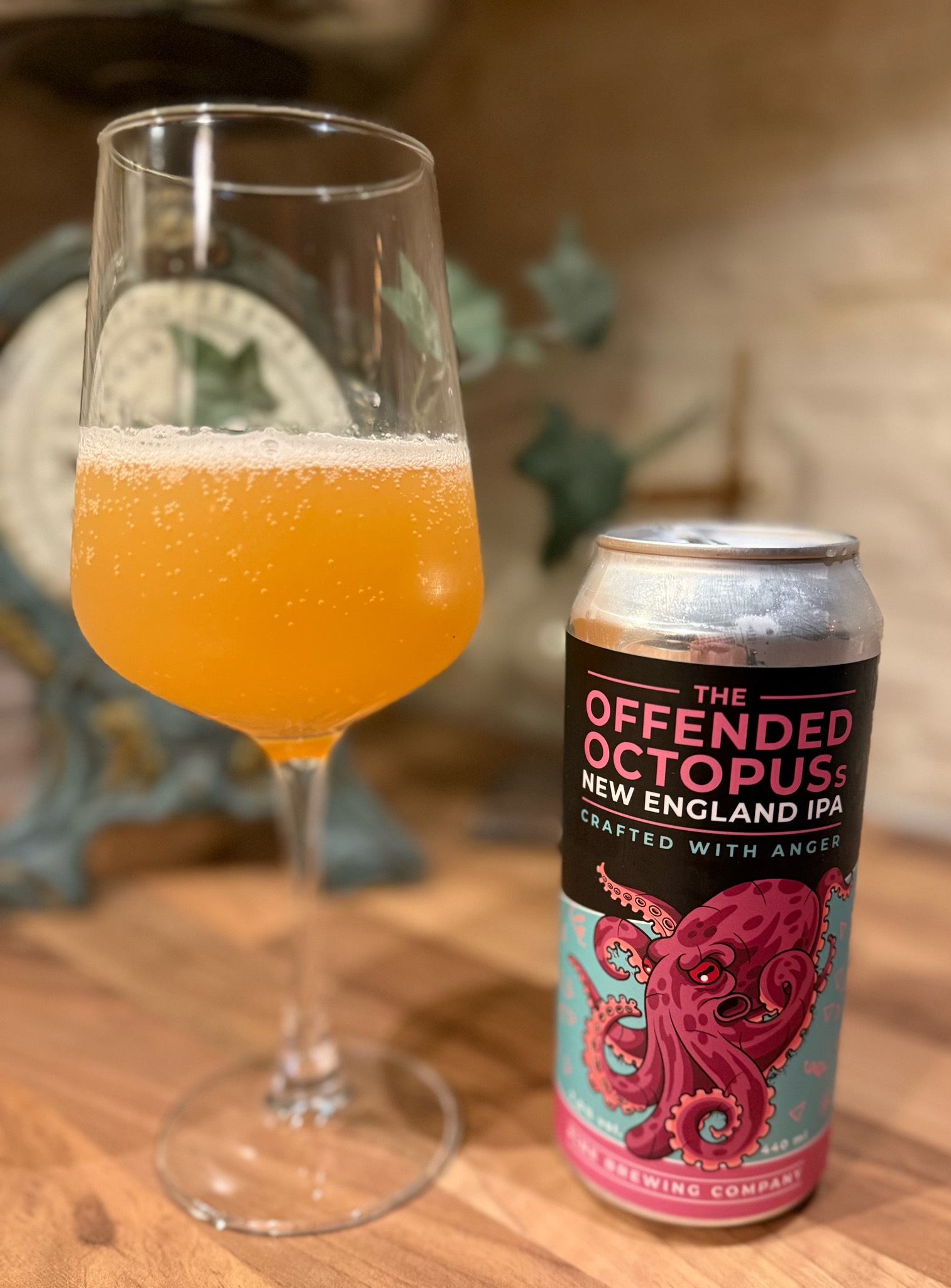 The Offended Octopus's NEIPA, Pine Brewing Company