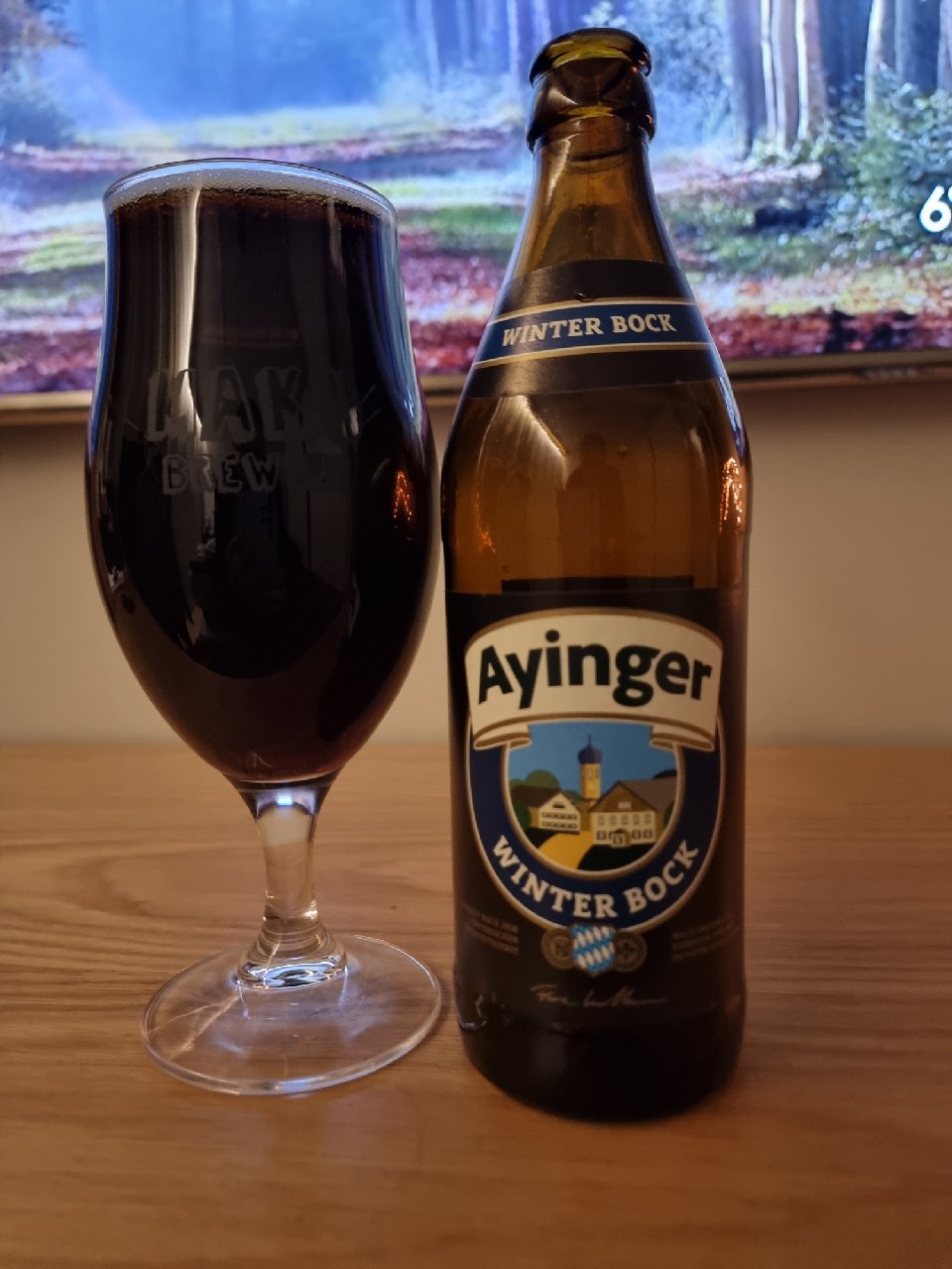 Ayinger Winter Bock, Ayinger Privatbrauerei