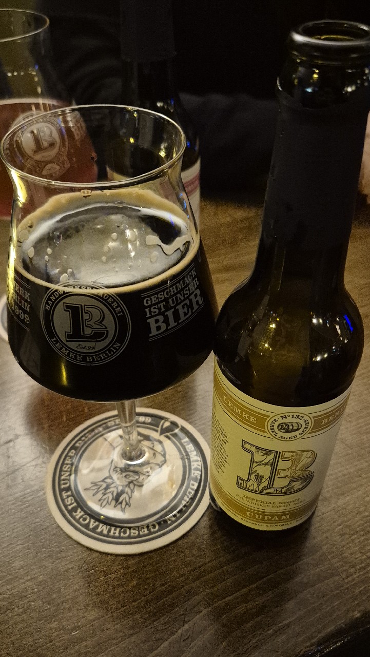Cupam Imperial Stout, Brauerei Lemke