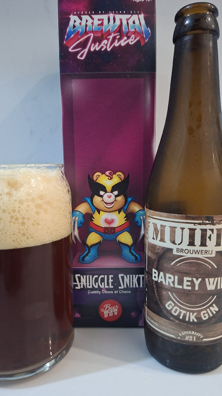 Vatgerijpt #21 Barley Wine Gotik Gin, Muifelbrouwerij
