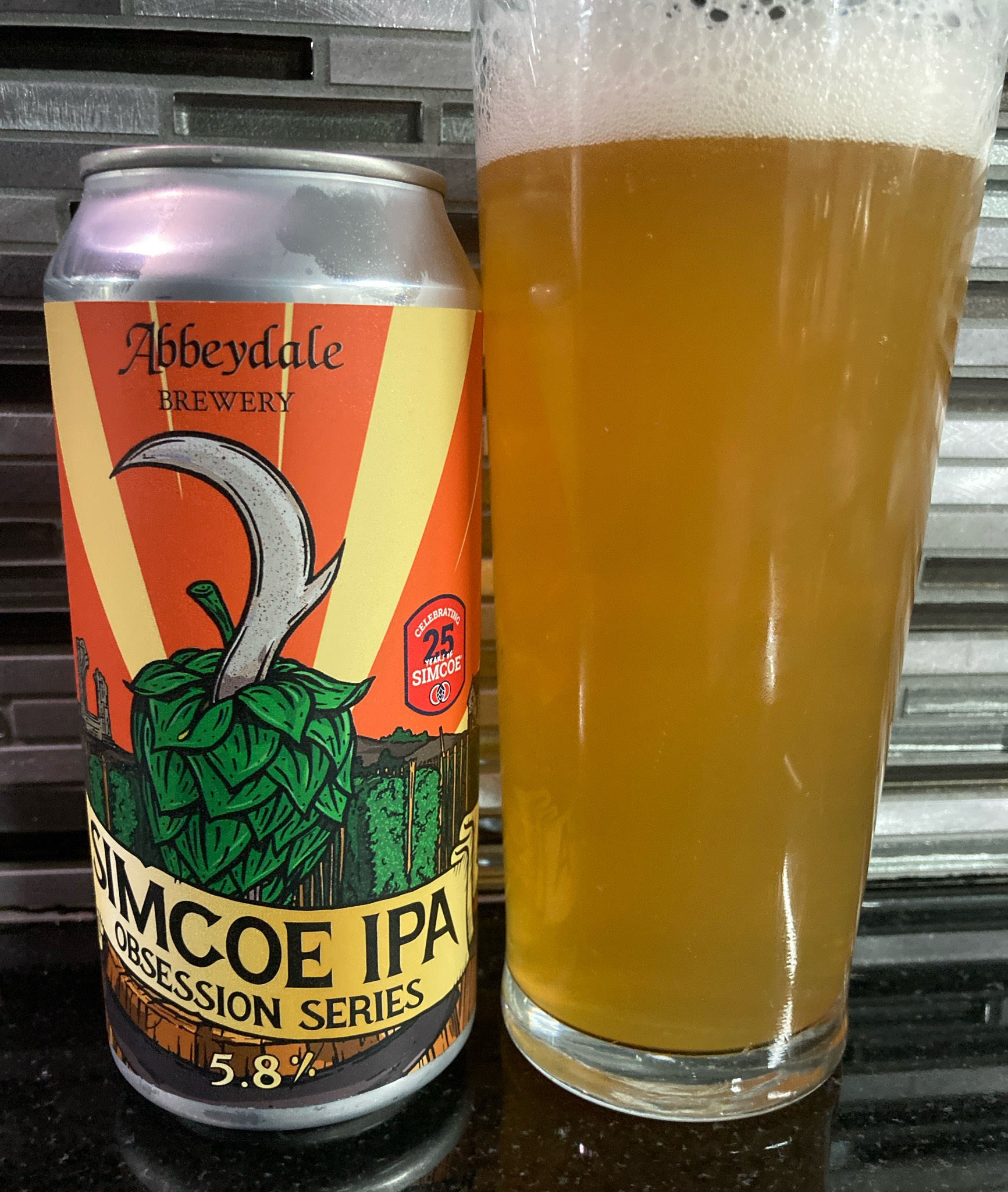 Simcoe IPA, Abbeydale Brewery