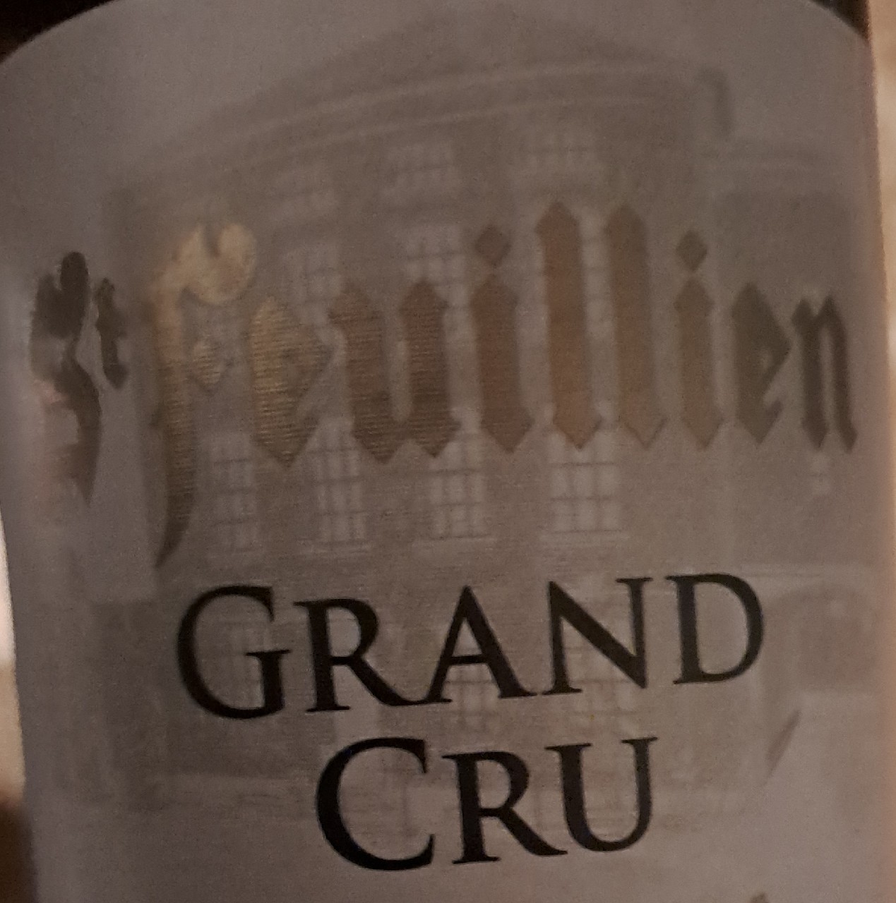 Grand Cru, Belgium