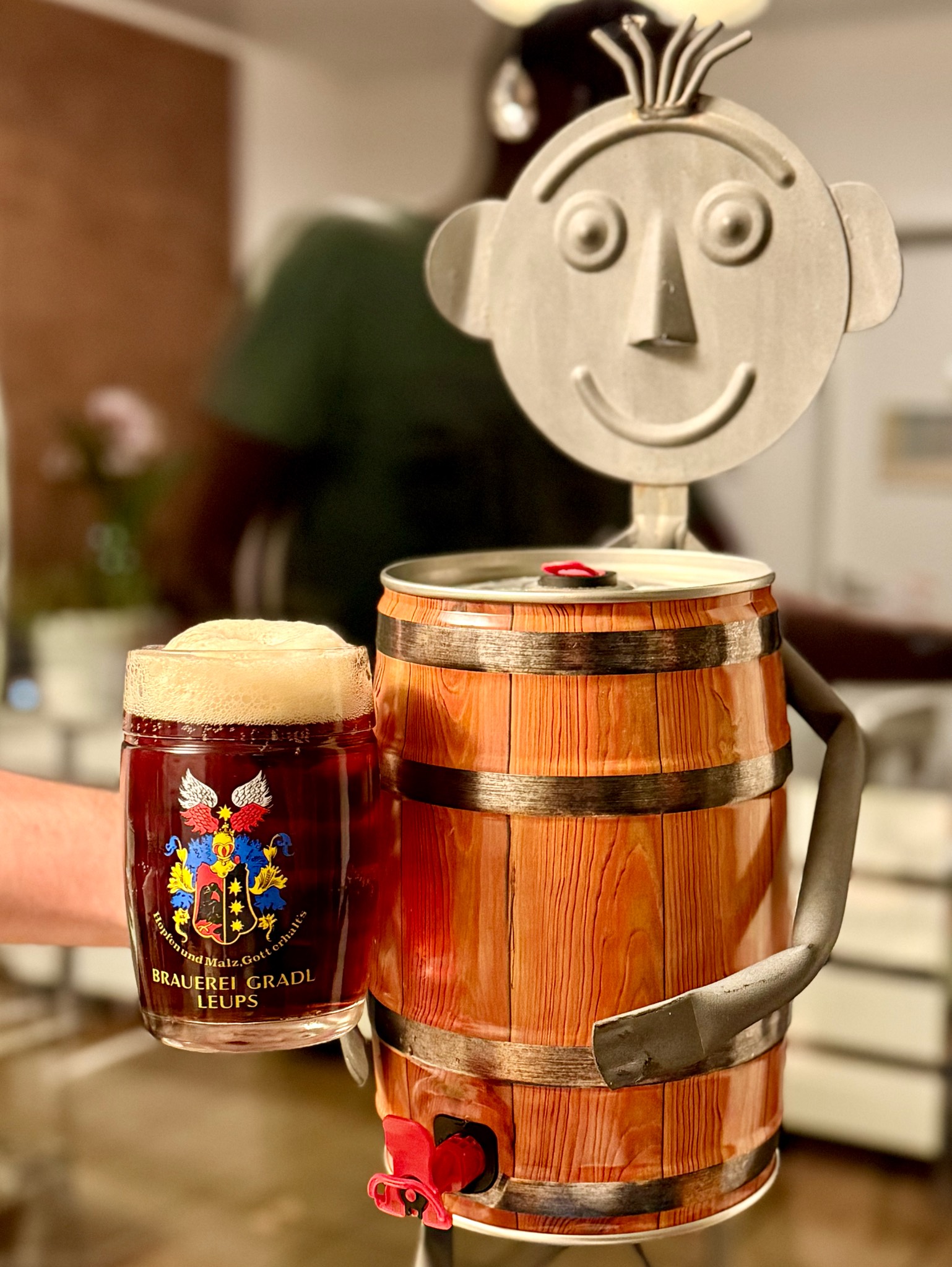 Leupser Dunkel, Brauerei Gradl Leups